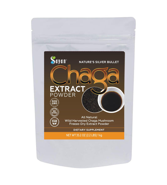 Sayan Siberian Chaga bottle displays convenient packaging for daily antioxidant rituals.