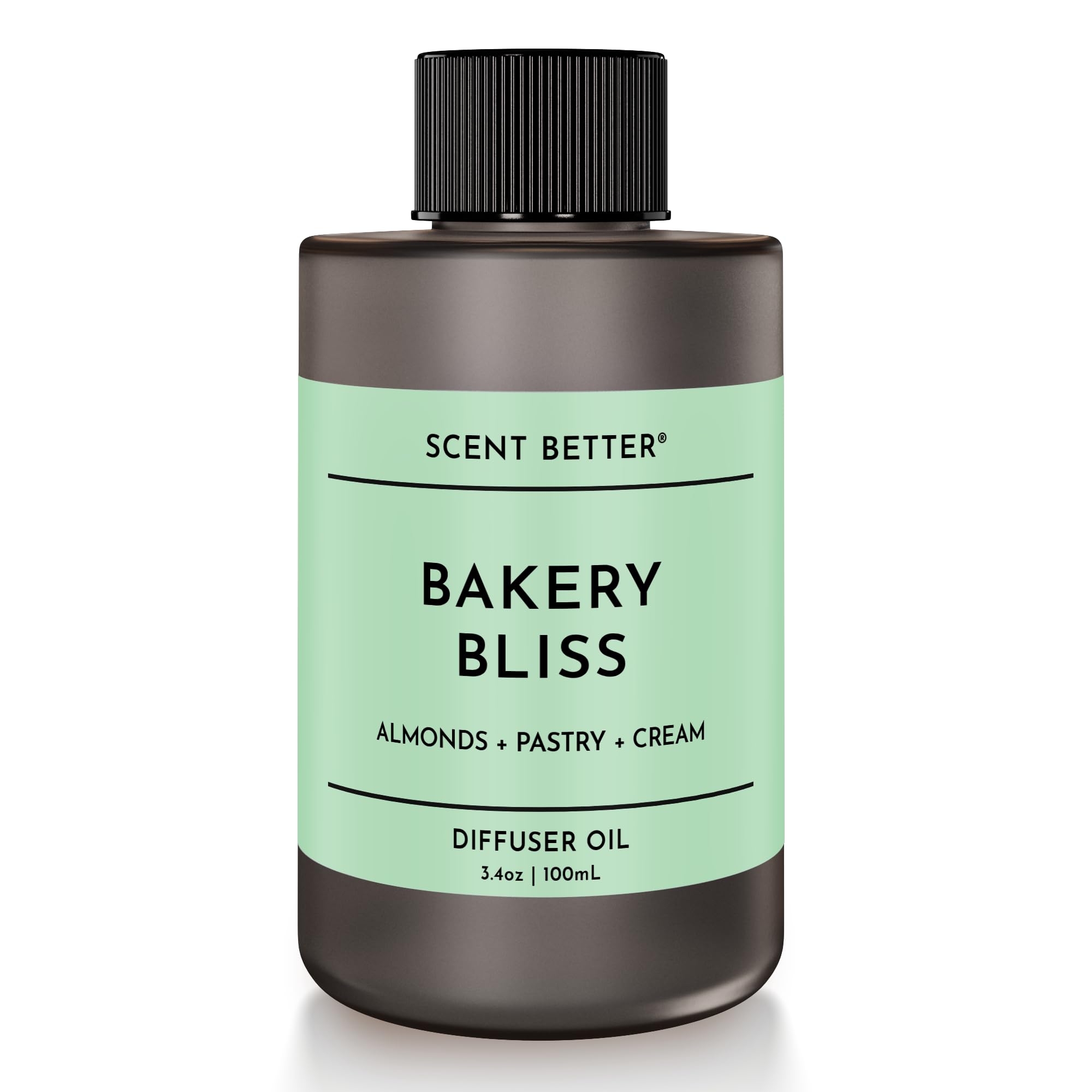 Scent Better Bakery Bliss bottle pour captures almond and cherry warmth for cozy spaces.