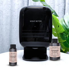 SB Scent Better Cashmere Clouds label close-up signals premium quality.