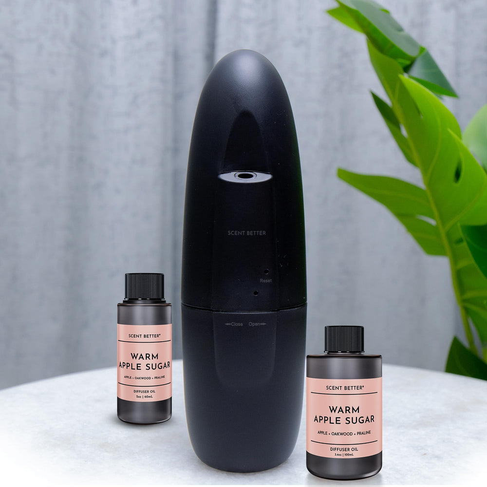SB Scent Better twist-in bottle for easy scent swaps