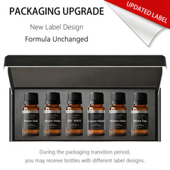 Sbehrtno hotel diffuser oil bottle six-pack ready for home use