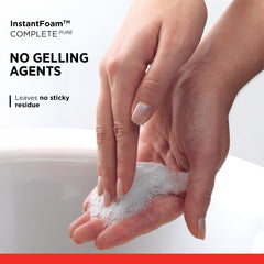 SC Johnson InstantFOAM Complete PURE helps maintain skin moisture