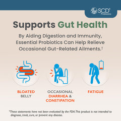 SCD Probiotics 11-strains label detail highlights ingredients