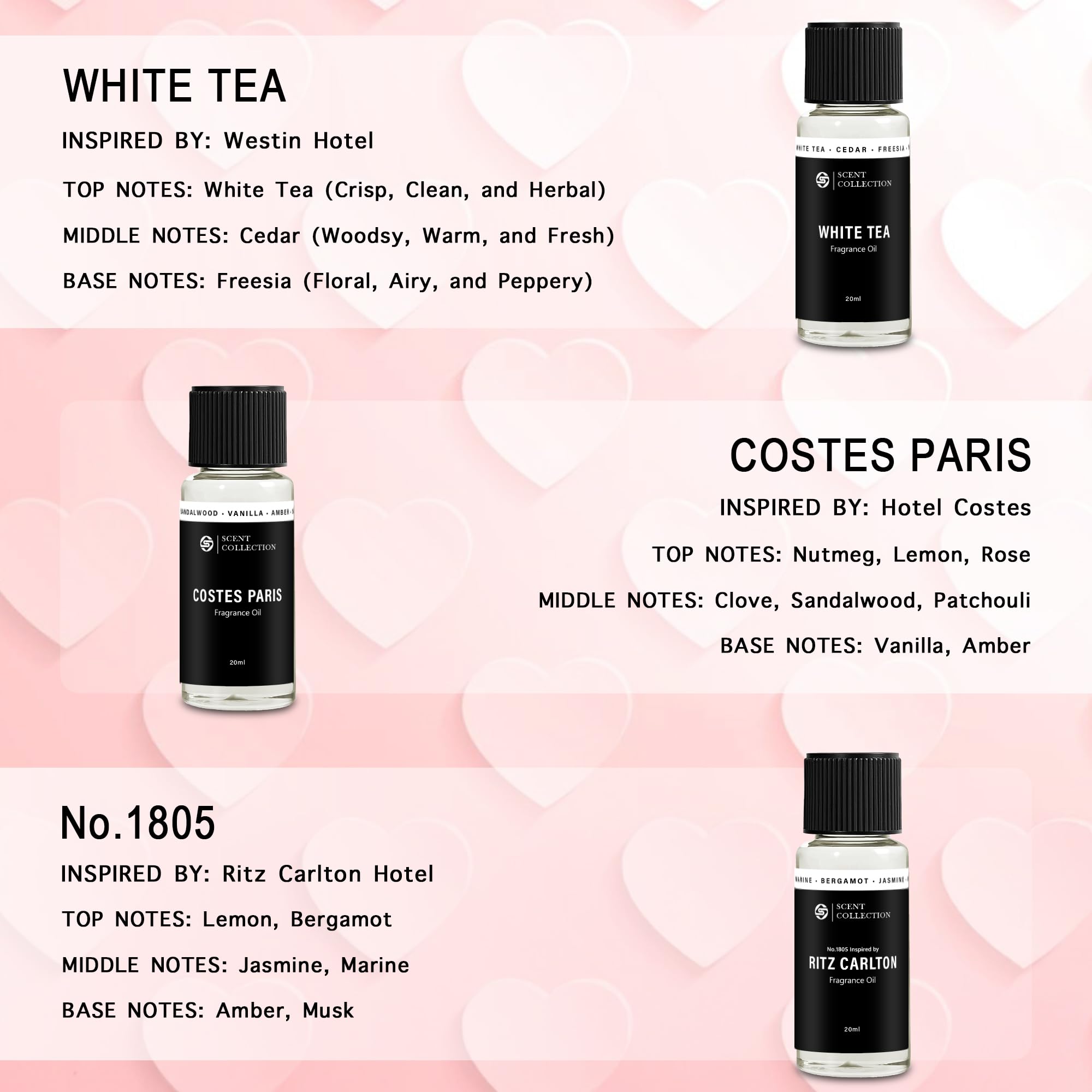 Scent Collection 10-count set features premium hotel-inspired fragrances for home or office.