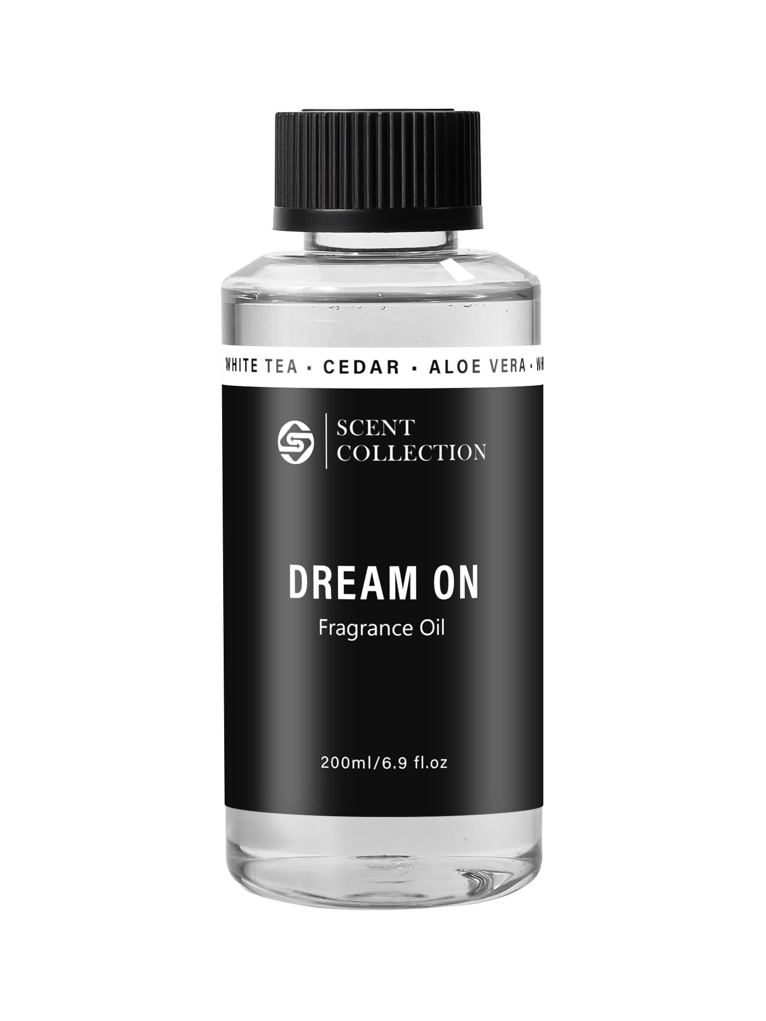 Scent Collection Dream On diffuser oil for waterless systems delivers hotel-inspired fragrance for lasting room ambience.