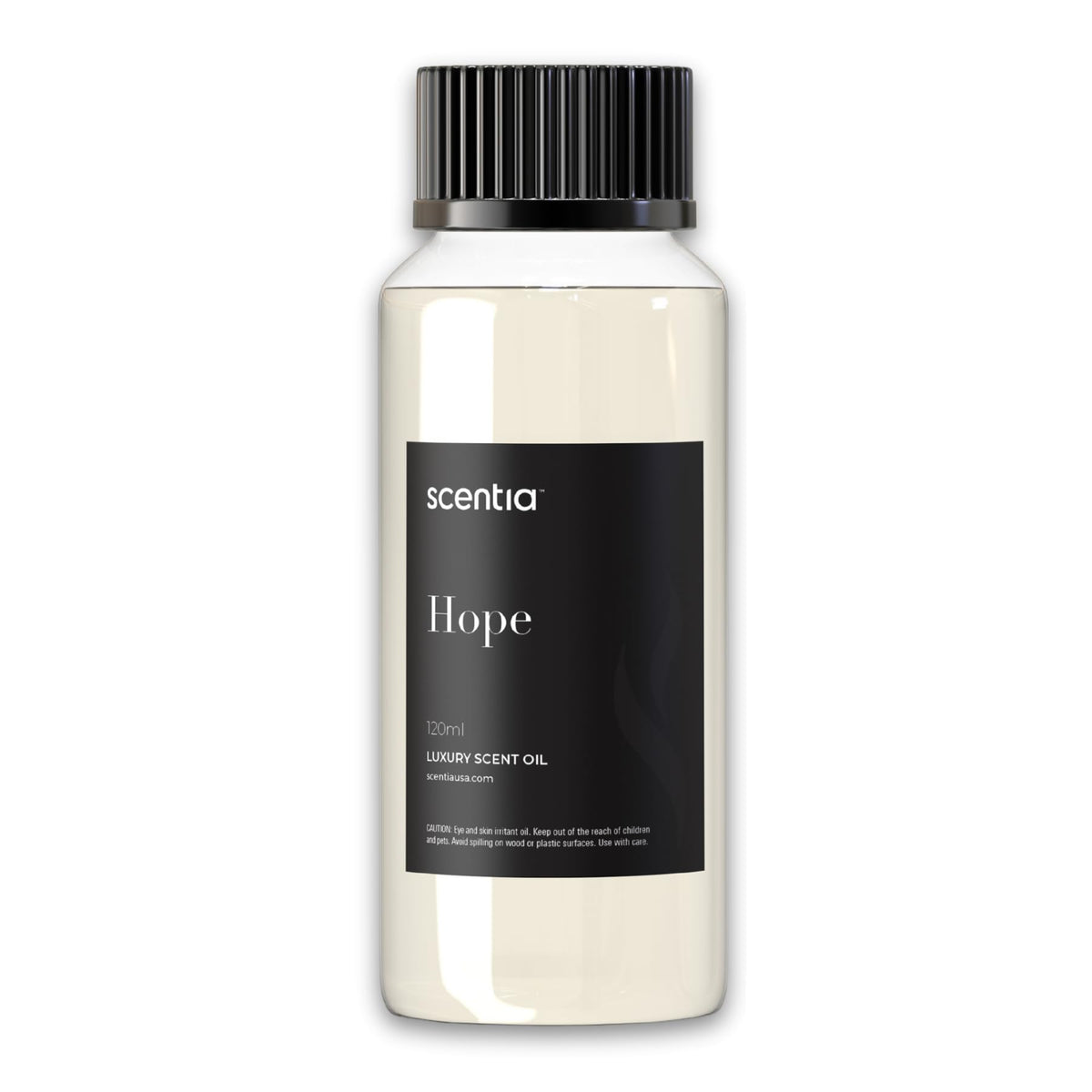 Scentia Hope diffuser oil bottle delivers a delicate floral aroma for a welcoming room.