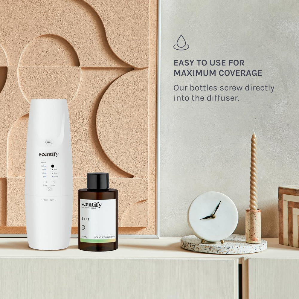 Scentify Bali diffuser oil refill packaging for gifting potential