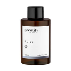 Scentify Bliss diffuser in a living room creating a spa-like, relaxing atmosphere