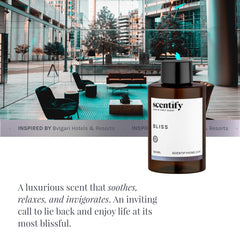Scentify Bliss fills a bedroom with warm, powdery notes for unwinding