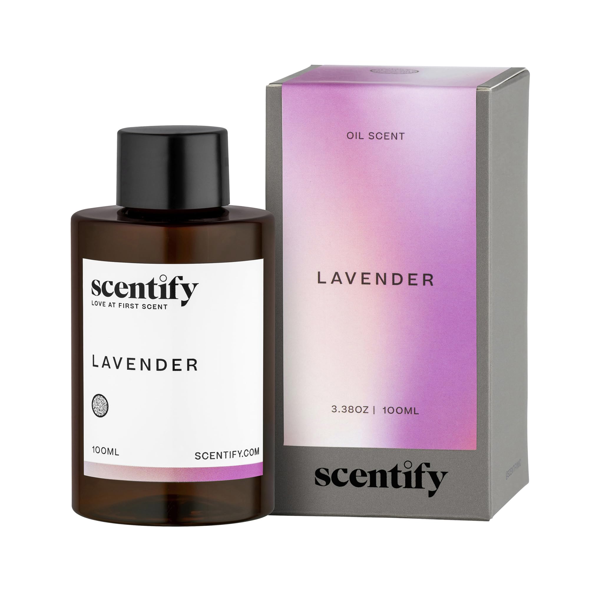 Scentify Lavender Musk aroma oil refill bottle for diffusers, calming home ambiance