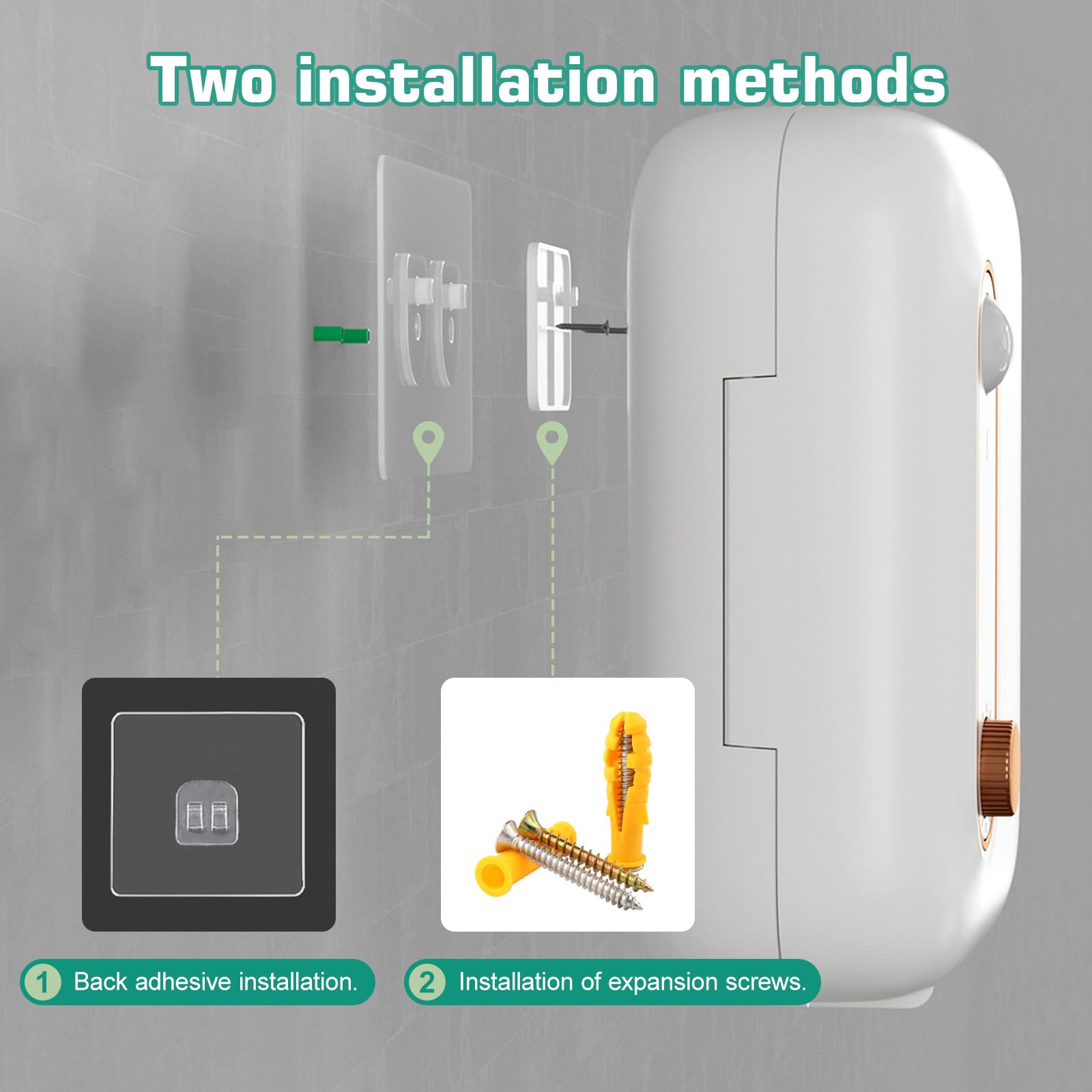 Scentiplus diffuser battery-powered operation avoids cords.