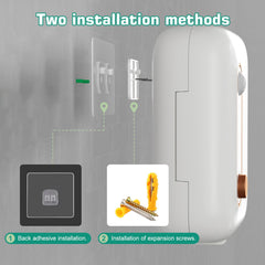 Scentiplus diffuser battery-powered operation avoids cords.