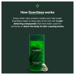 Scentless vegan cruelty-free label reinforces ethical production and safety standards