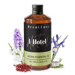 Scentluxe hotel diffuser oil bottle pour for precise diffuser dosing
