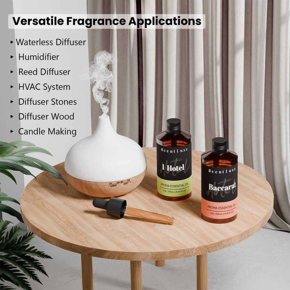 Scentluxe hotel diffuser oil 100% pure oil dropper for controlled dosing
