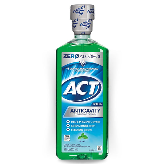 SCENTS N STORIES Fluoride Mouthwash pack six front for easy family care.