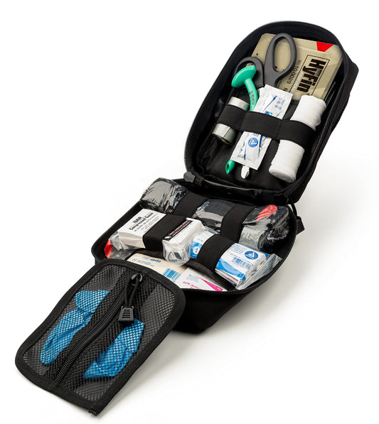 Scherber CAT tourniquet ready for rapid bleeding control