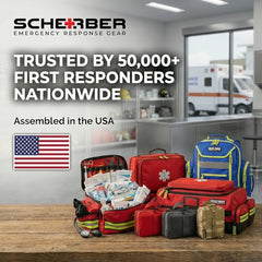 Scherber comprehensive medical supplies kit supports diverse injury scenarios