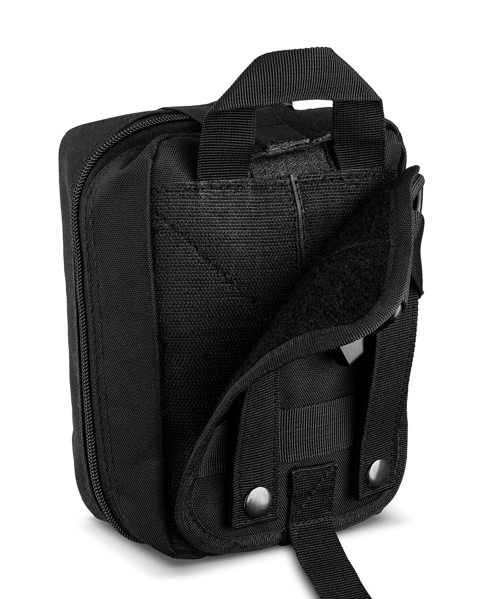 MOLLE attachments with Velcro for fast detachment