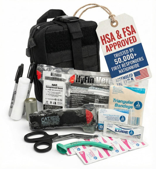 Scherber Premium IFAK Kit in MOLLE pouch for field readiness