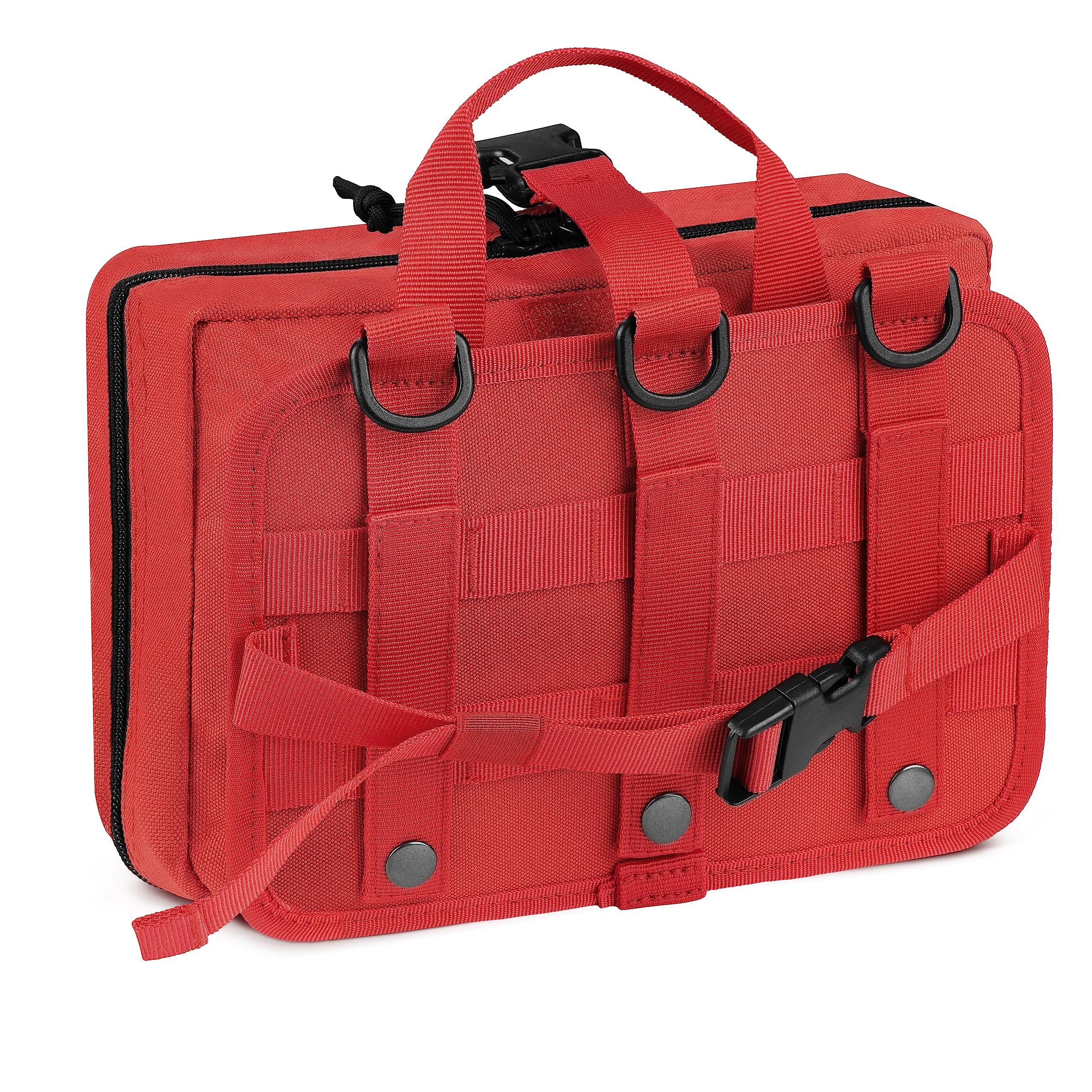 Scherber IFAK headrest mount enables grab-and-go first aid