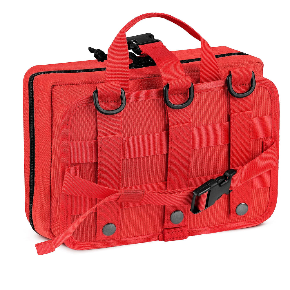 Scherber IFAK headrest mount enables grab-and-go first aid