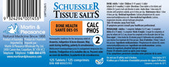Close-up of Calc Phos 6X tablets, easy to swallow as part of daily routines.