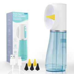 Scian dual-tank ear cleaner enabling hygienic water separation for one-handed use.