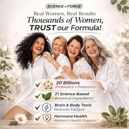 Science Force Lovely Queen packaging highlighting premium ingredients.
