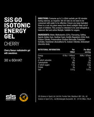 Athlete using GO isotonic apple gel during a race or training session.