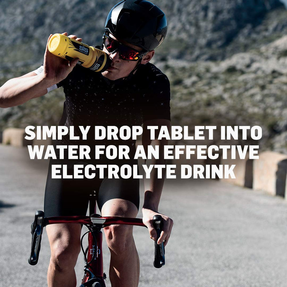 Science in Sport Hydro Electrolyte Tablets strawberry-lime powder creates a tasty, calorie-free drink.