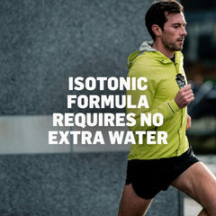 Science in Sport isotonic energy gel Pineapple 2oz athlete running with compact nutrition
