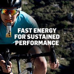 Science in Sport isotonic energy gel Pineapple 2oz in pocket for on-the-go fueling