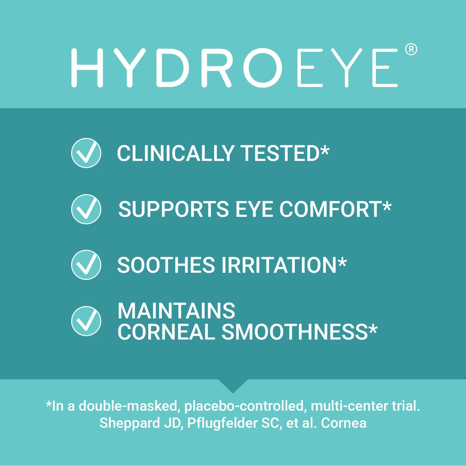 ScienceBased Health HydroEye gla from black currant seed oil highlights unique ingredient for eye comfort.