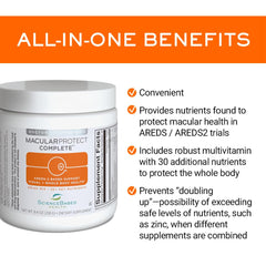Label close-up featuring FloraGLO lutein and natural vitamin E