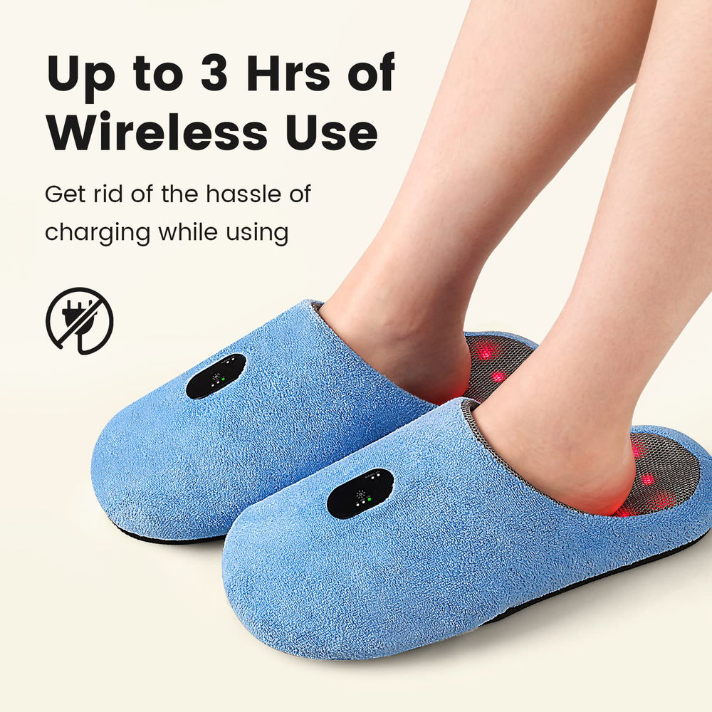 Scienlodic red light therapy at 460nm, 660nm, and 850nm for deeper comfort.