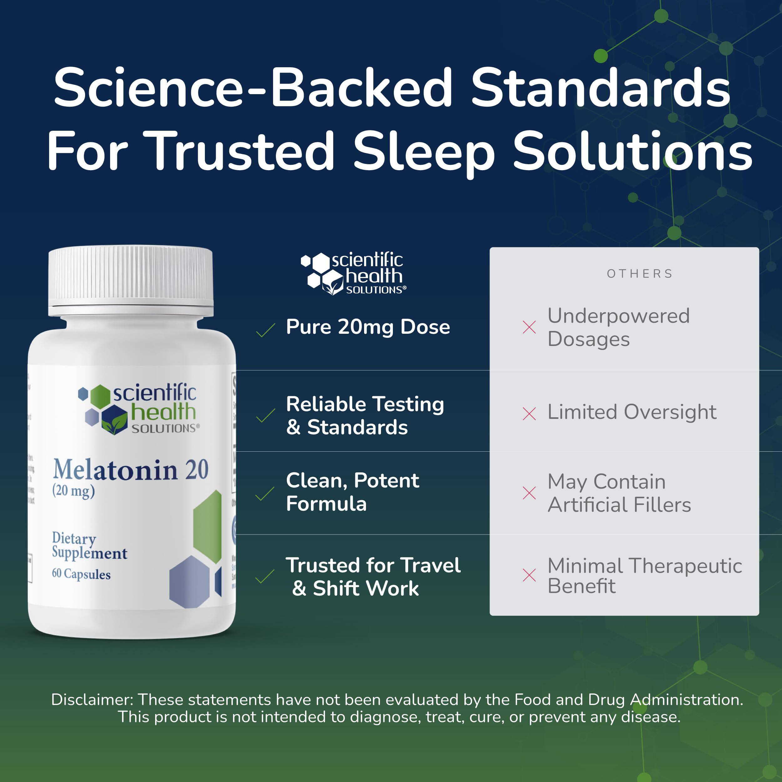 Scientific Health Solutions relaxation vibe highlights easier wind-down and preparation for rest.