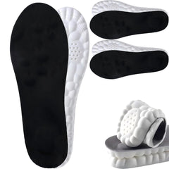 Sckoemo 2Pairs 4D Cloud insoles overview with arch support and breathable design