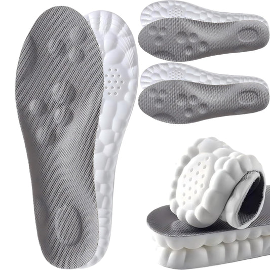 Sckoemo 4D Cloud insoles with arch support for all-day comfort.