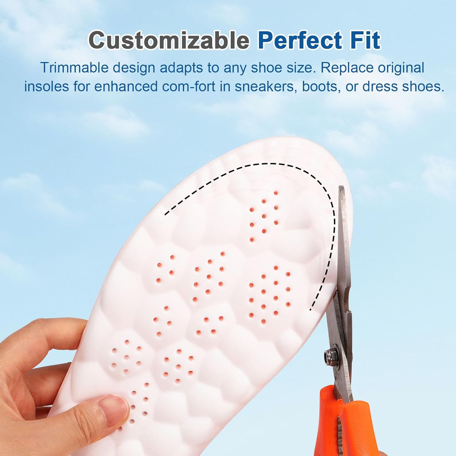 Sckoemo insoles are hand washable for easy maintenance.