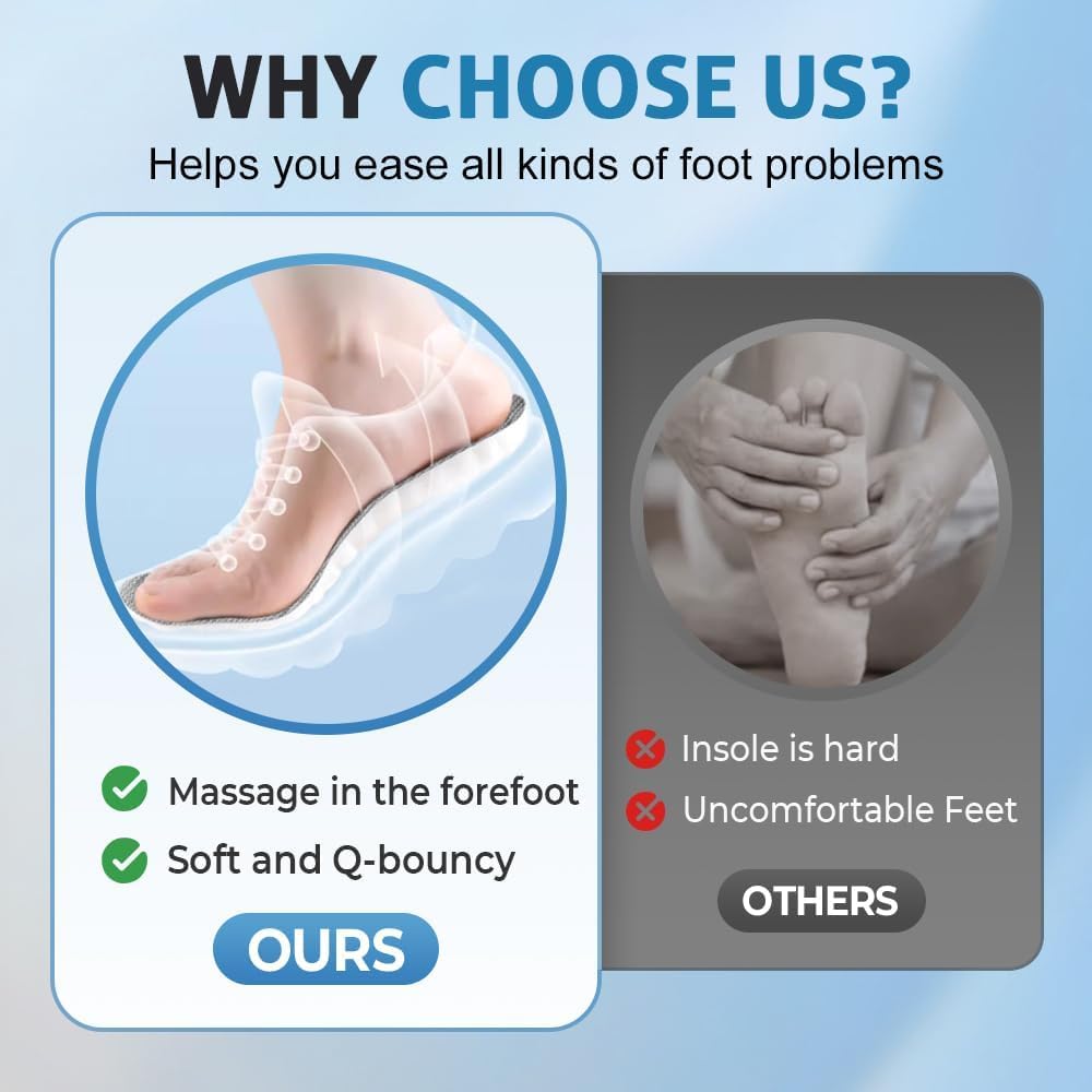 Sckoemo durable PU material maintains shape and long-lasting comfort.