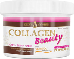 Script Essentials Collagen Beauty Powder bottle—unflavored daily skin, hair, and nails support.