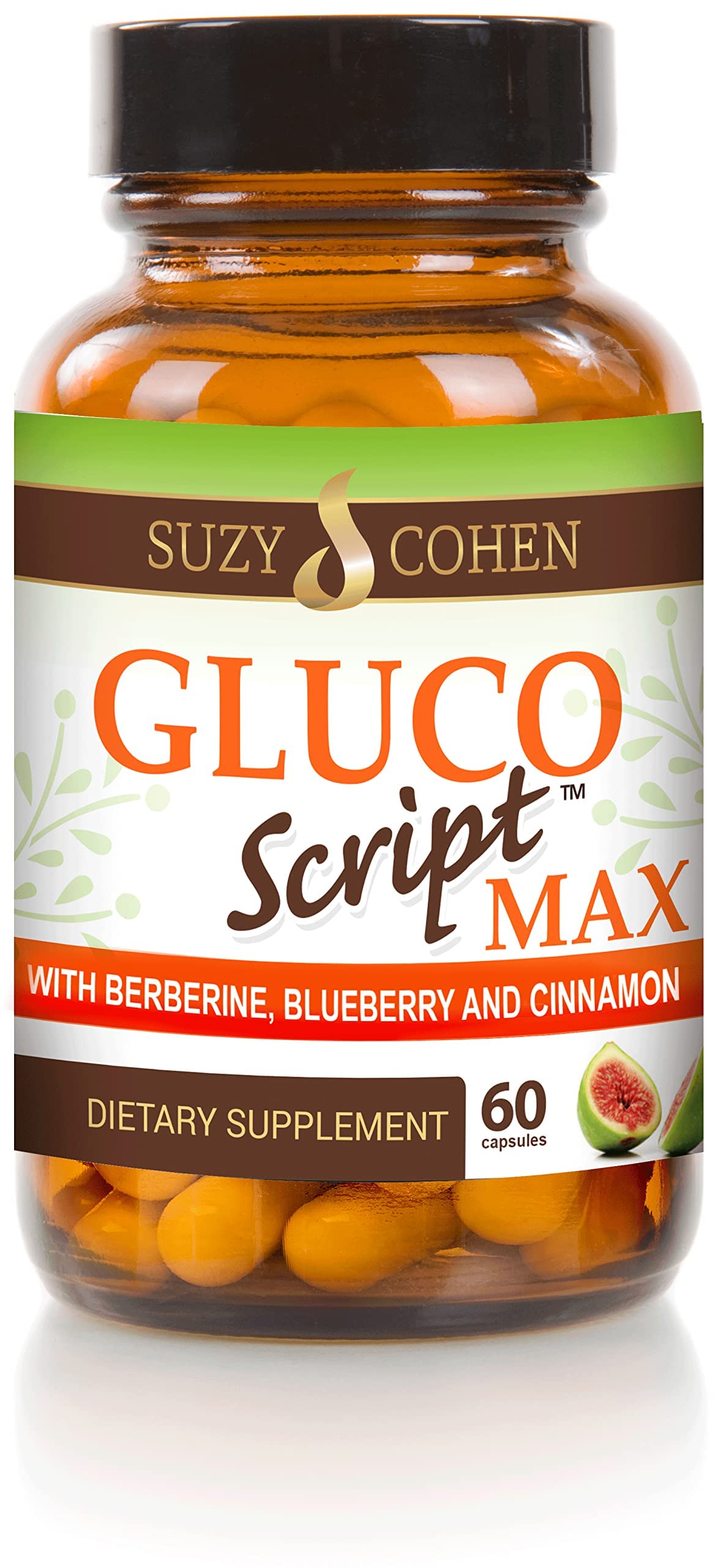 Script Essentials Gluco Script bottle front showing branding for daily wellness support.