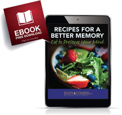 Memory Script packaging and bottle display for daily brain health routine.