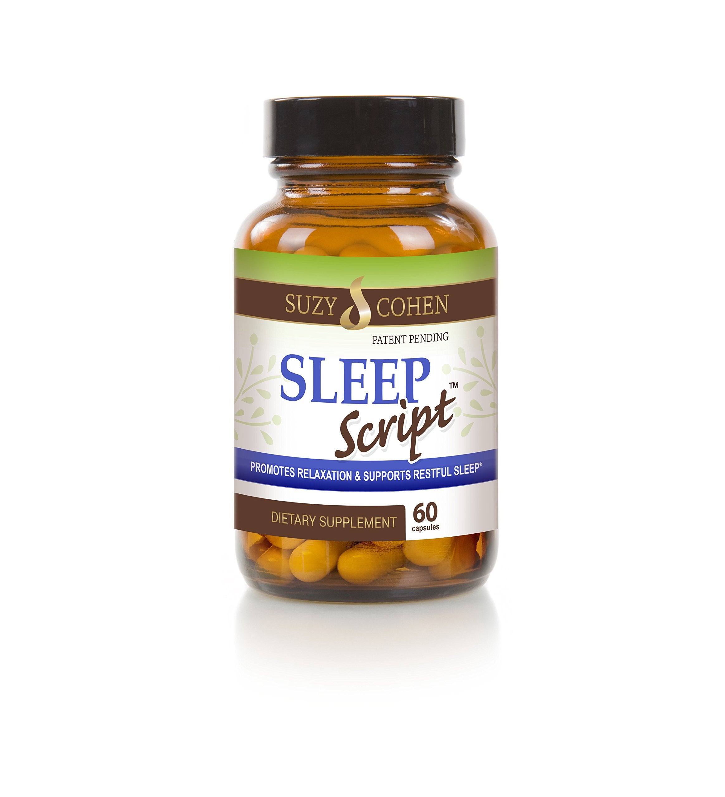 Script Essentials Sleep Script bottle ready for a restful night