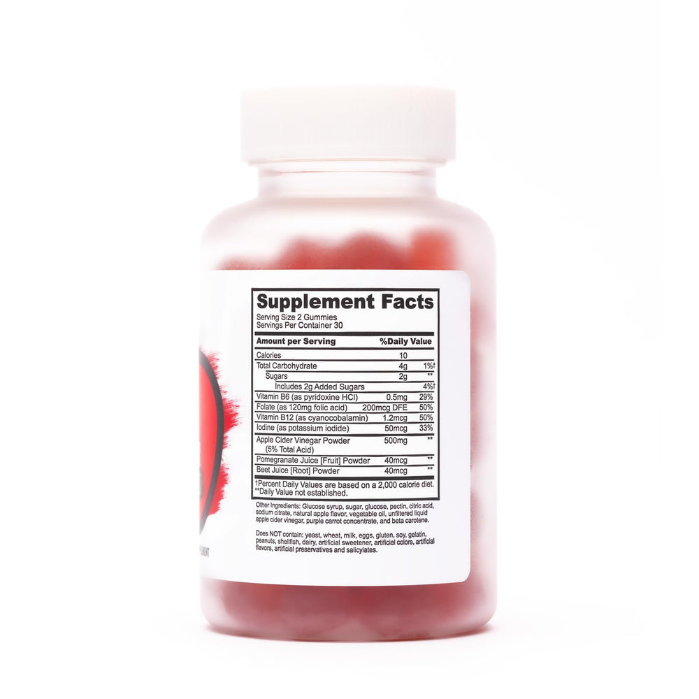 Sculpt Nation ACV gummies on-the-go portion pack for travel-friendly use
