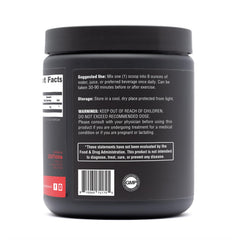 Sculpt Nation Creatine powder label highlighting quality and cGMP standards