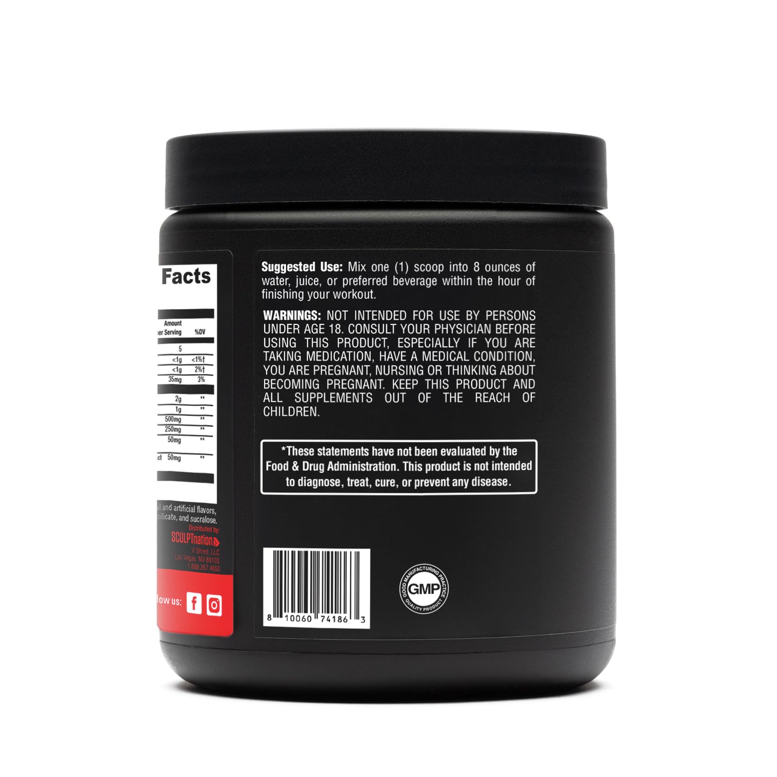 Sculpt Nation fruit punch drink after workout offers refreshing hydration