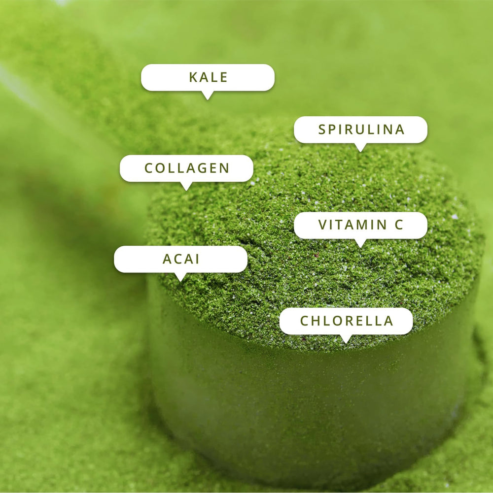 Sculpt Nation Greens Strawberry powder added to baked goods for convenient nutrition