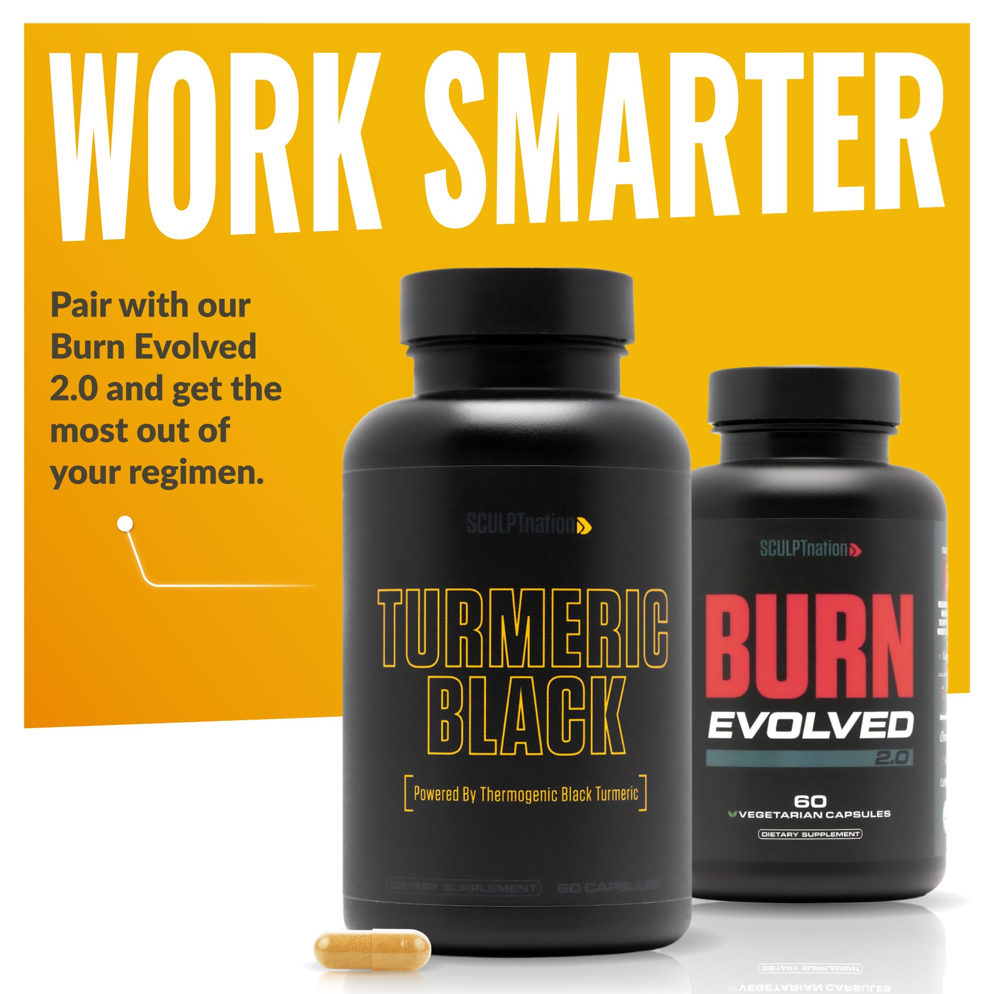 Sculpt Nation Sirtmax patented ingredient detail in turmeric formula.